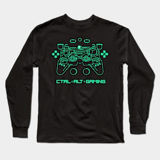 Ctrl+Alt+Gaming Long Sleeve T-Shirt